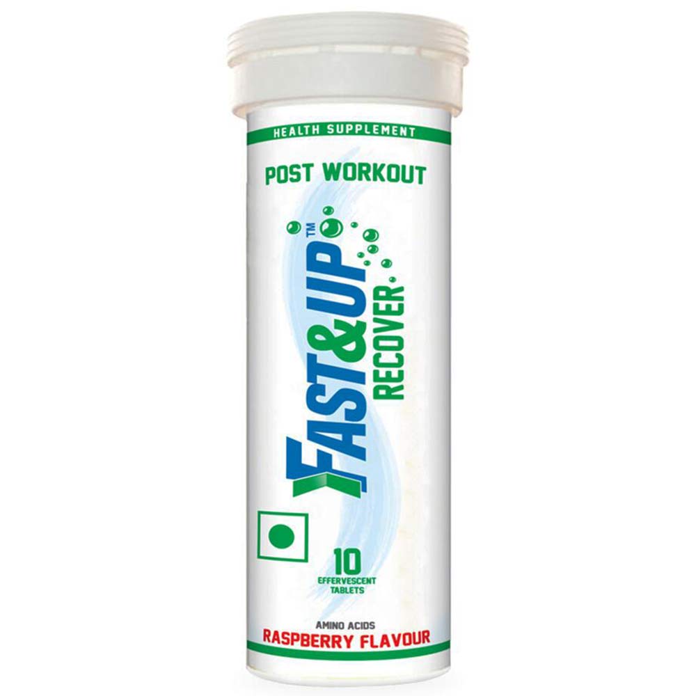 Fast & Up Post Workout Recover, 10 tablet(s) 10 Servings Raspberry at Best Price in India