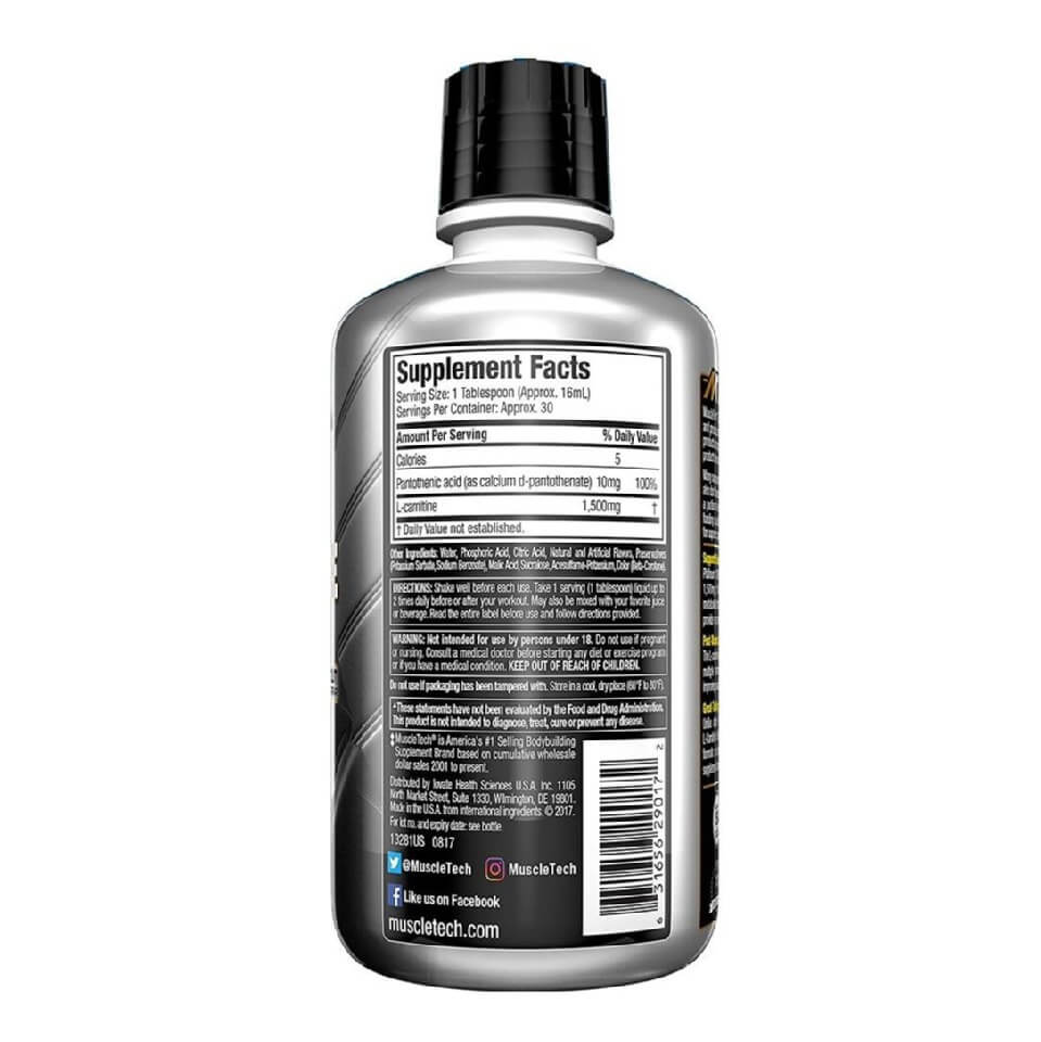muscletech platinum l carnitine review MuscleTech Platinum 100% L-Carnitine 1500, 0.473 L Unflavoured at Best  Price in India
