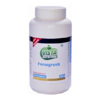 Vista Nutrition Fenugreek (1000mg), 360 capsules