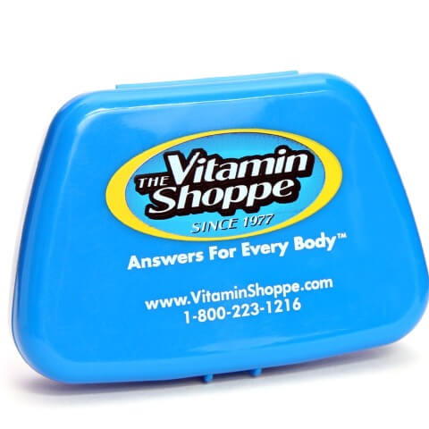 The Vitamin Shoppe Pocket Pack-Pill Case, Blue 1 Piece(s)/Pack The Vitamin Shoppe Pocket Pack-Pill Case, Blue 1 Piece(s)/Pack