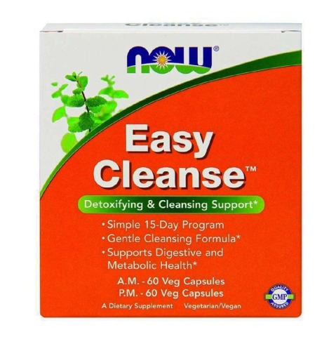 Now Easy Cleanse,  120 capsules 