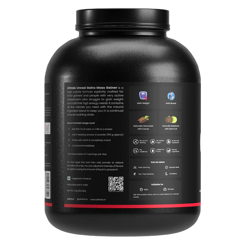 5 - Athlab Unreal Gains,  6.6 lb  Dutch Chocolate 