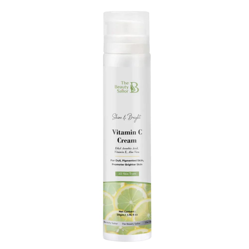 1 - The Beauty Sailor Shine & Bright Vitamin C Cream,  50 g  for All Skin Types 
