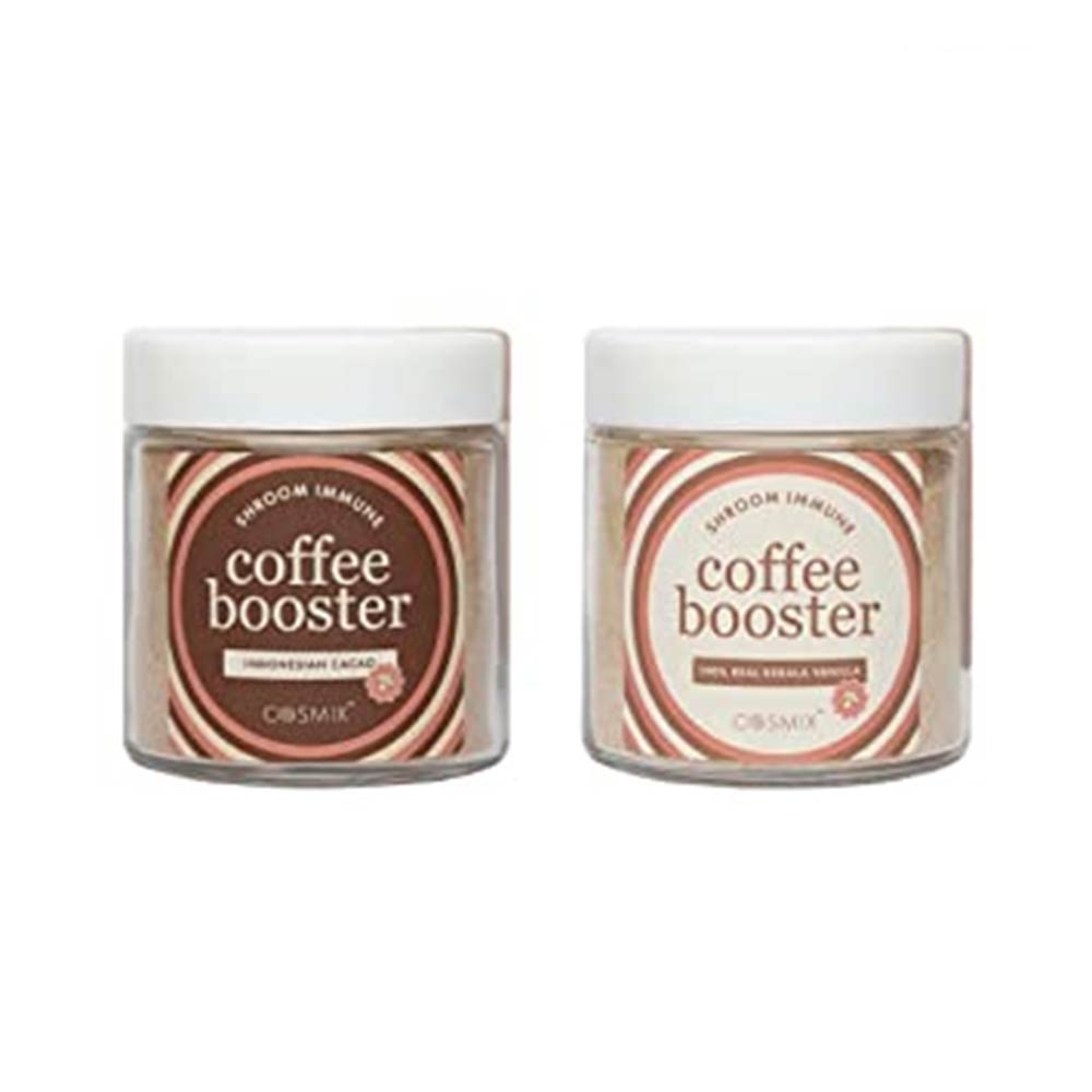 4 - Cosmix Shroom Immune Coffee Booster 100% Real Kerala Vanilla,  60 g 