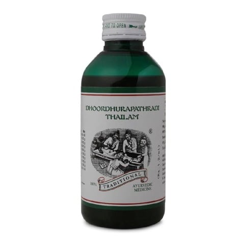1 - Kairali Dhurdhurapatradi Thailam,  200 ml  for Scalp Infections & Hair Fall 