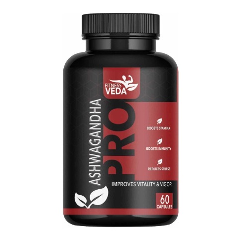 1 - FITNESSVEDA Ashwagandha Pro,  60 capsules 