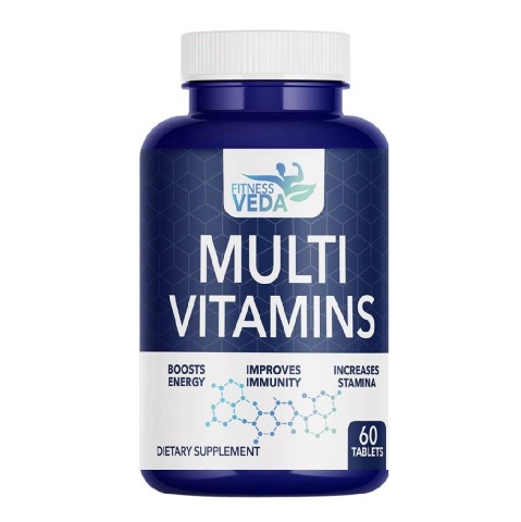 1 - FITNESSVEDA Multivitamins,  60 tablet(s)  Unflavoured 