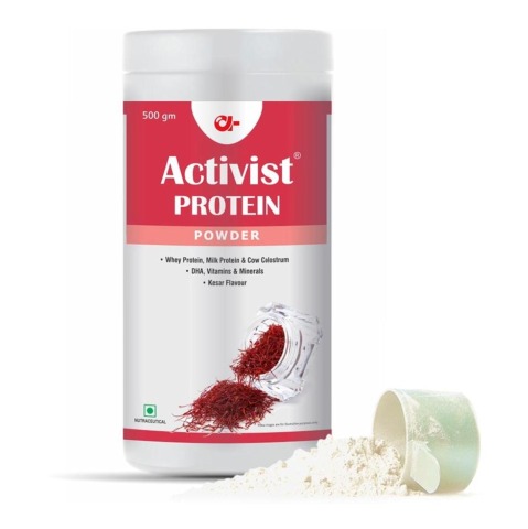 1 - Activist Protein Powder,  500 g  Kesar 