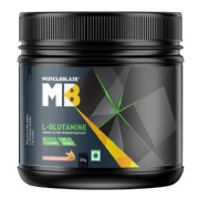 MuscleBlaze L-Glutamine, 250 g (0.55 lb), Fruit Punch