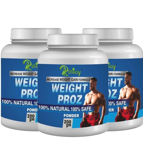 1 - Riffway Weight Proz,  0.44 lb  Unflavoured (Pack of 3) 