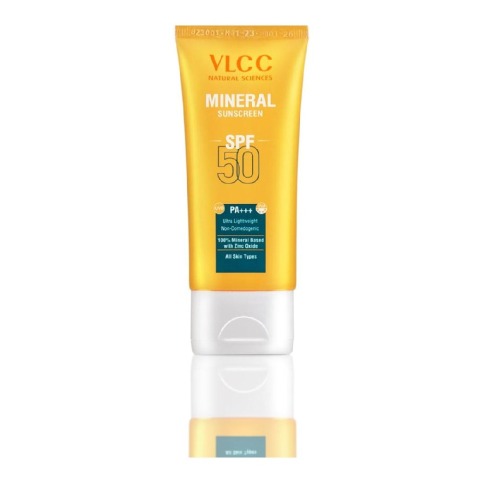 VLCC Mineral Sunscreen,  50 g  SPF 50 PA+++ Ultra Lightweight 
