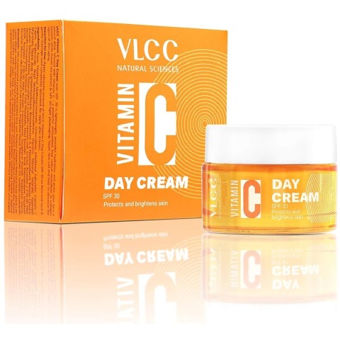 VLCC Vitamin C Day Cream,  50 g  with SPF 30 Protects & Brightens Skin 