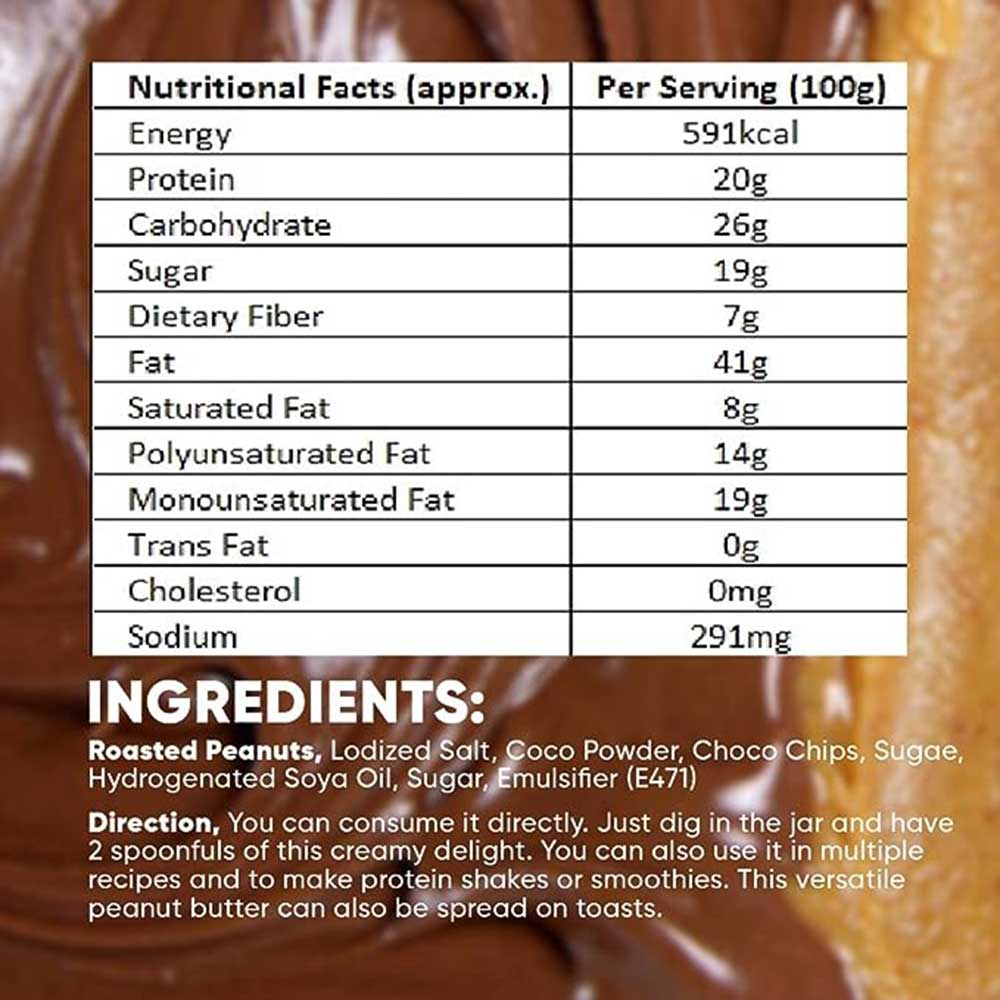 3 - Fitspire Peanut Butter,  0.340 kg  Crunchy Chocolate Pack of 2 