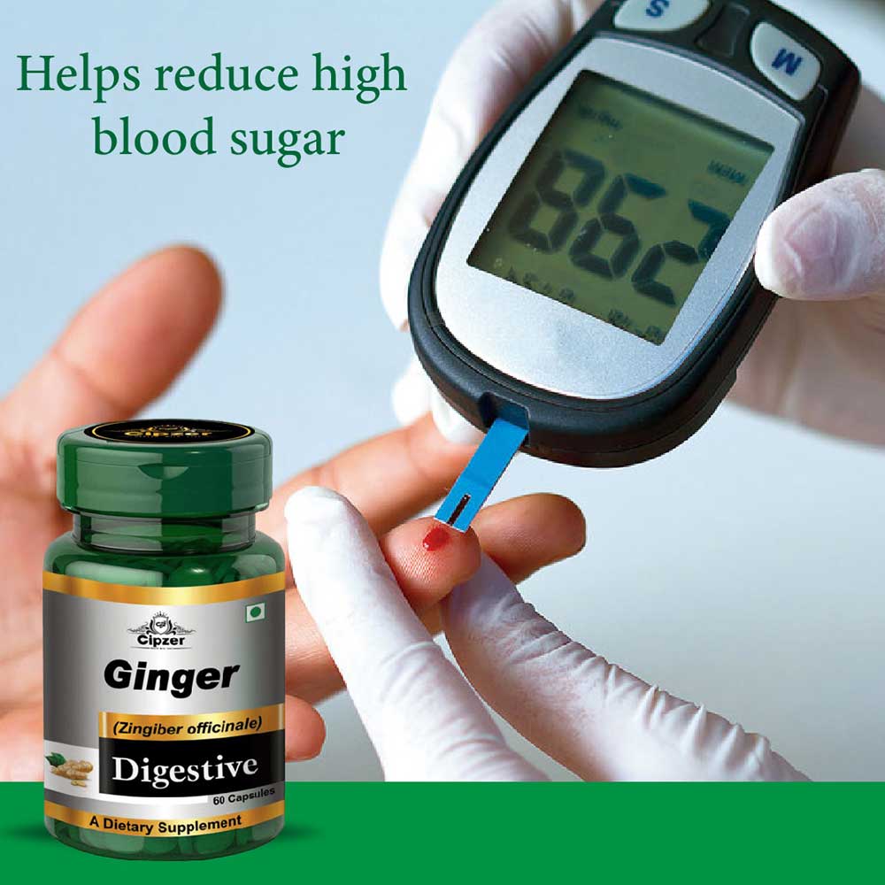 3 - Cipzer Ginger,  60 capsules 