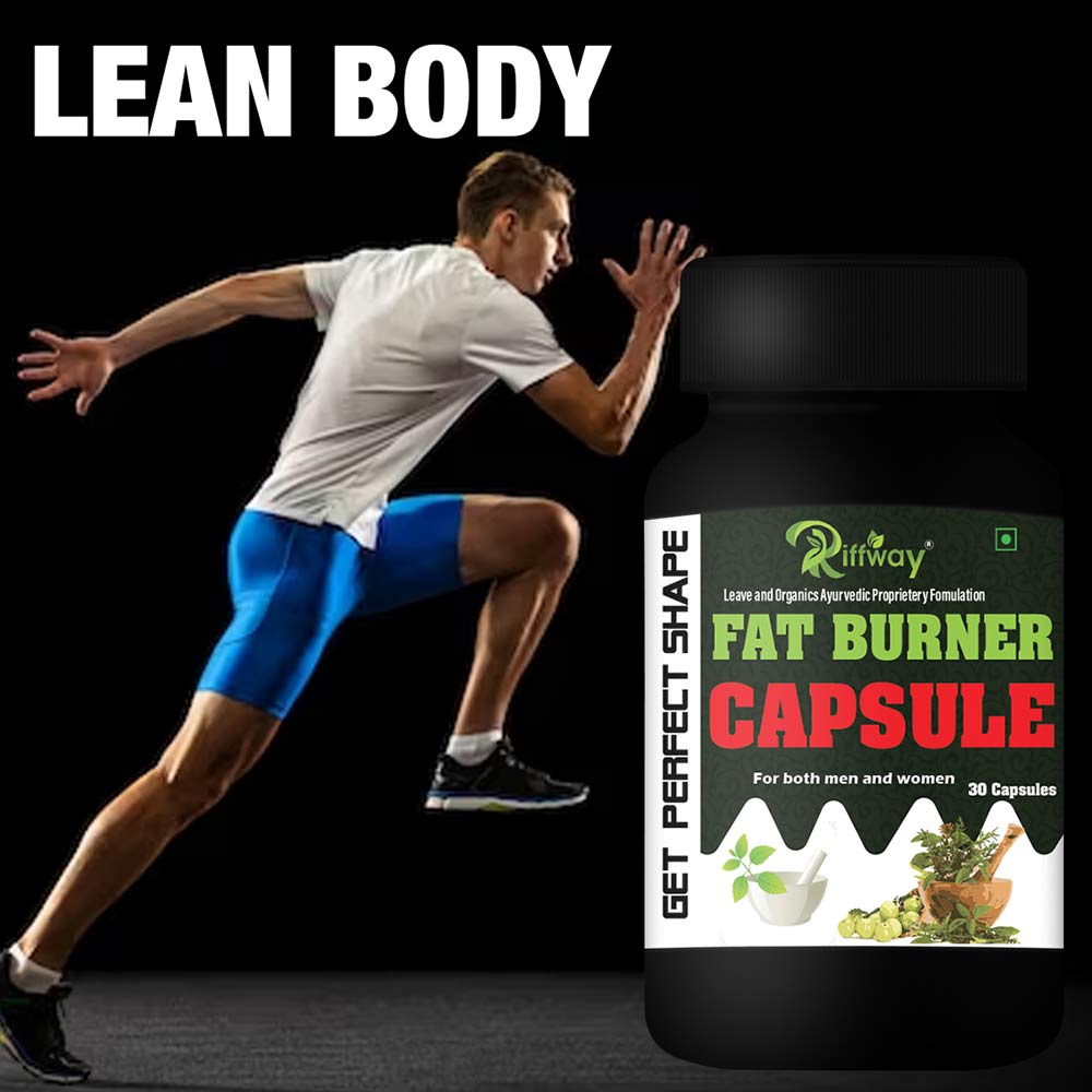 4 - Riffway Fat Burner,  30 capsules  Unflavoured 