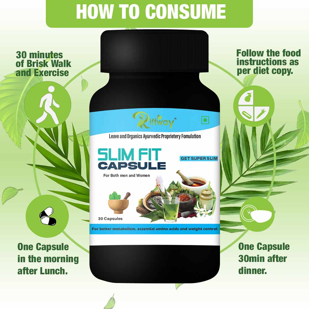 2 - Riffway Slim Fit,  30 capsules  Unflavoured 