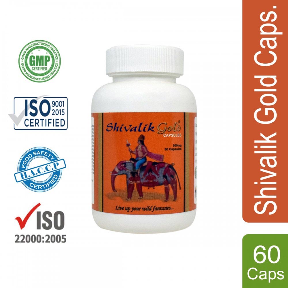 4 - Shivalik Herbals Shivalik Gold,  60 capsules 