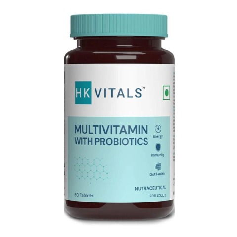 3 - HealthKart Multivitamin with Probiotics OP,  60 tablet(s)  Unflavoured 