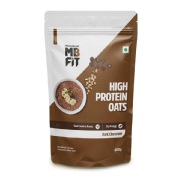 MuscleBlaze High Protein Oats- 400 g Dark Chocolate
