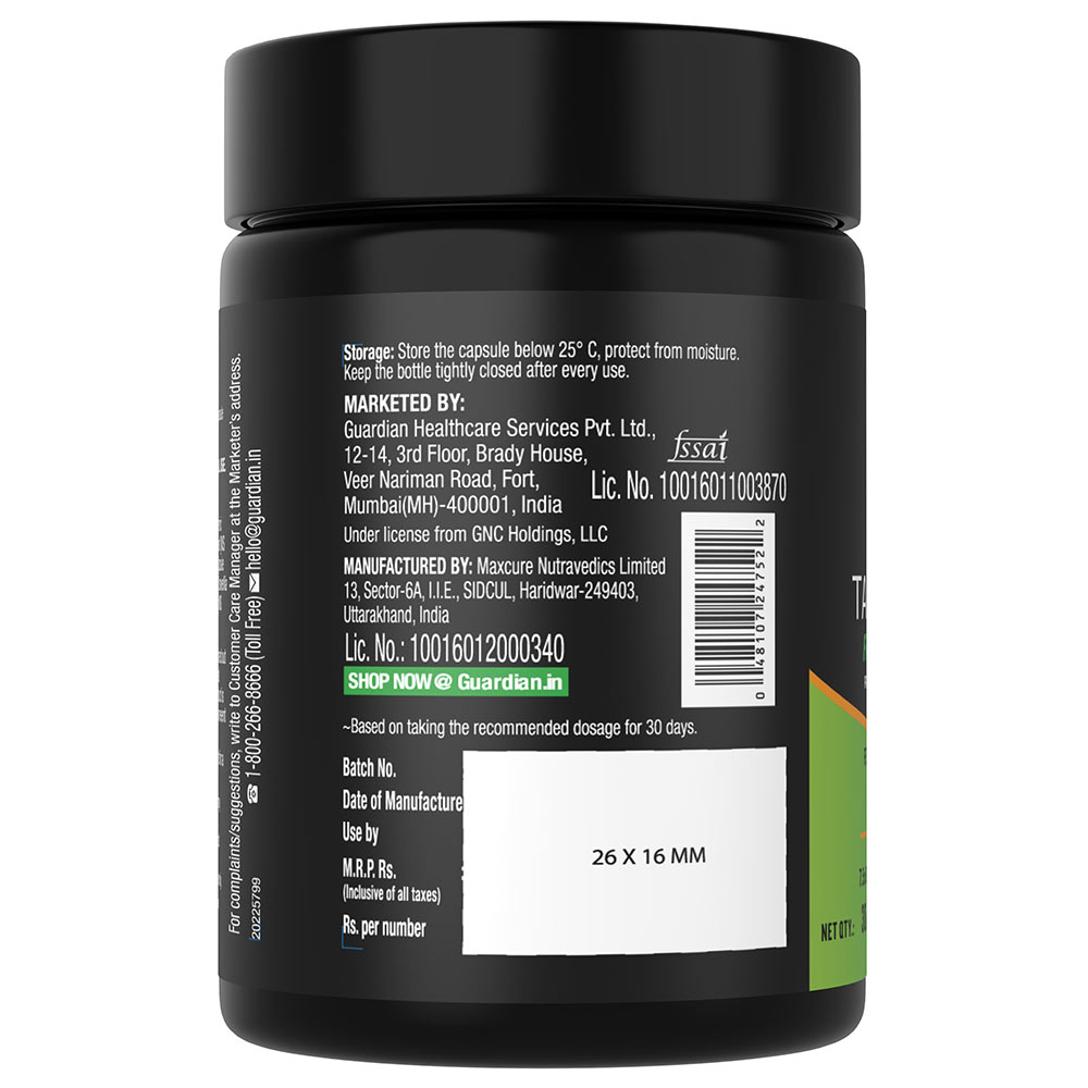 5 - GNC TamaFlex,  30 capsules 