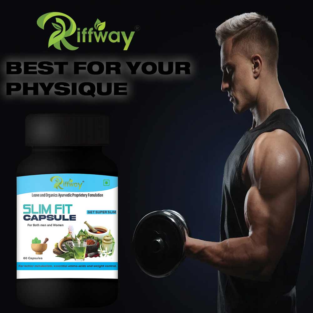 6 - Riffway Slim Fit,  60 capsules  Unflavoured (Pack of 2) 