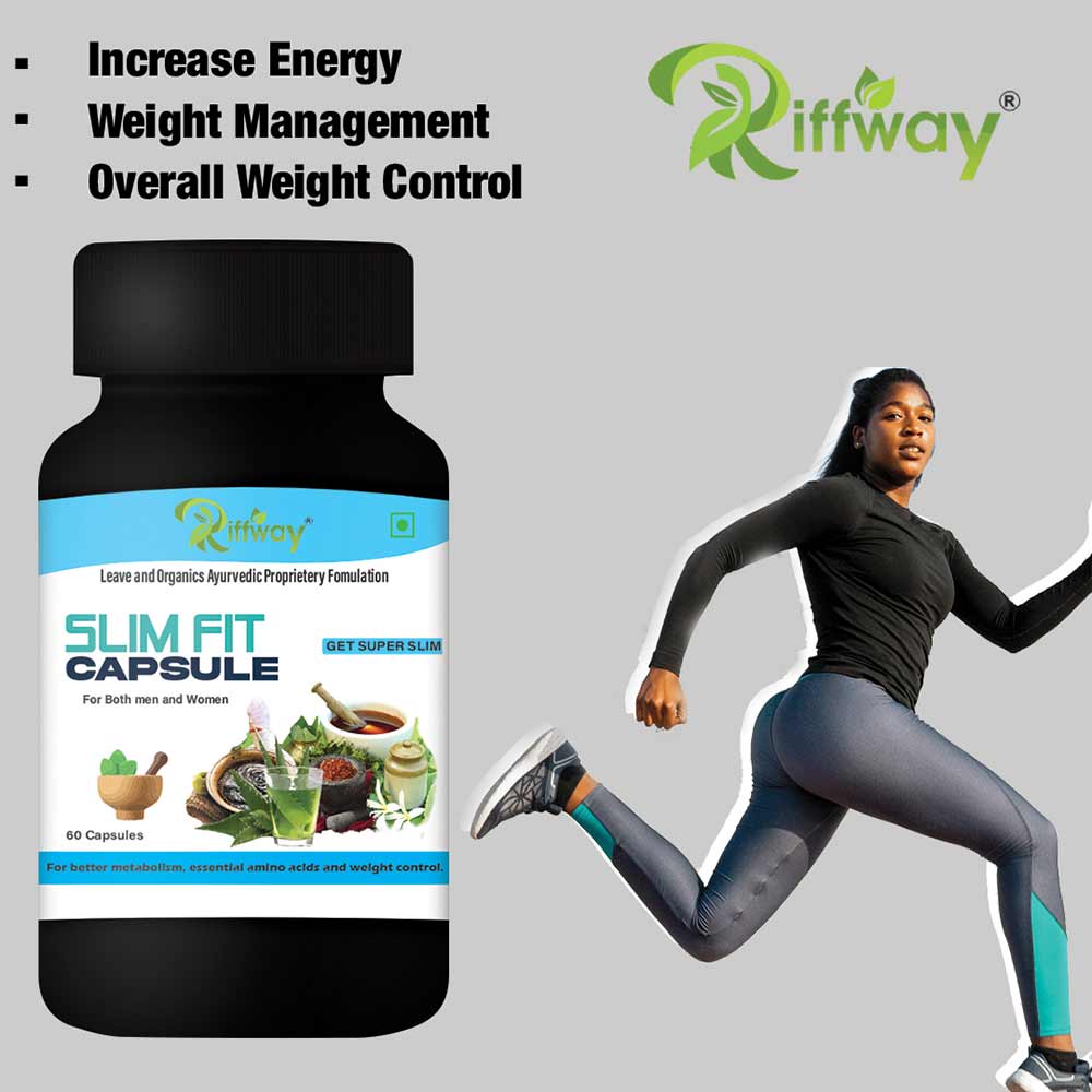 5 - Riffway Slim Fit,  60 capsules  Unflavoured (Pack of 3) 