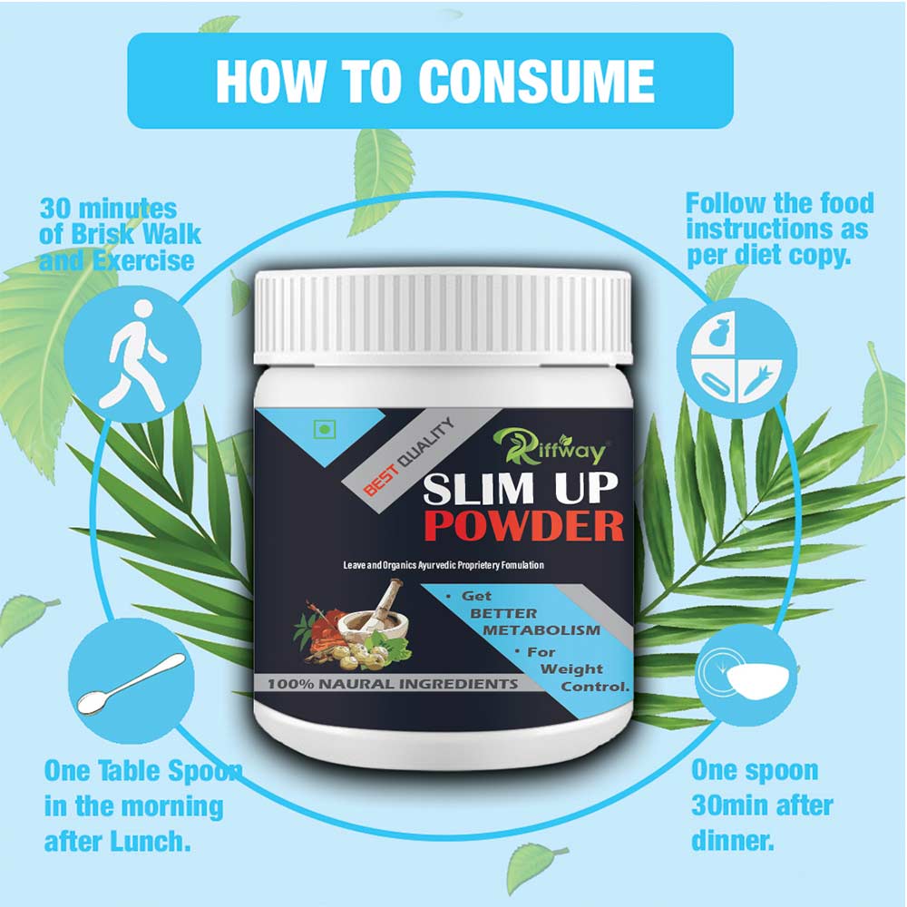 6 - Riffway Slim Up,  100 g  Unflavoured (Pack of 2) 