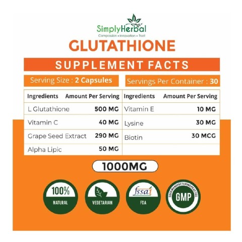 what does l glutathione do for the skin Glutathione Tablets For Skin Whitening: How To Use, Benefits & Side Effects