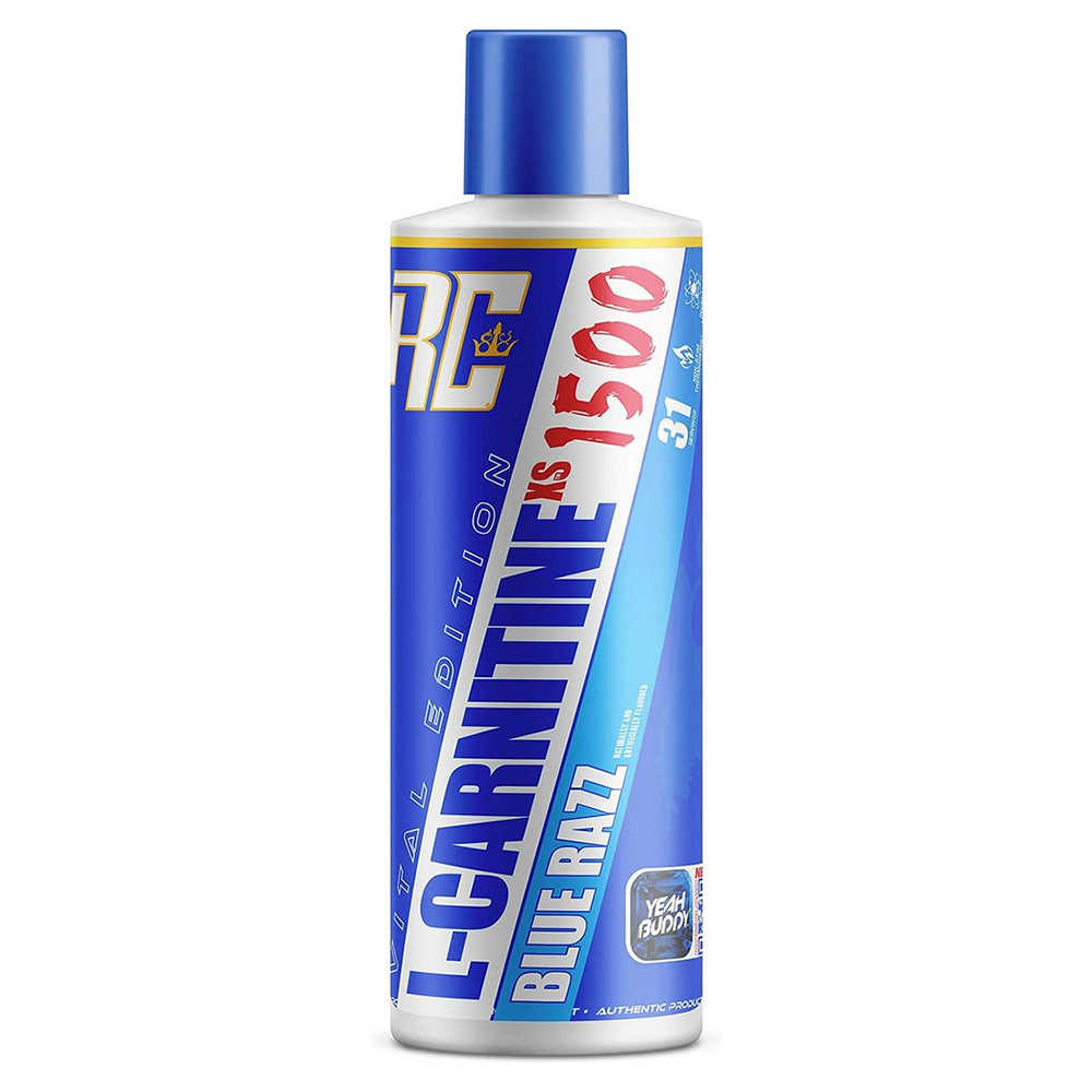 1 - RONNIE COLEMAN L-Carnitine XS 1500,  473.28 ml  Blue Razz 