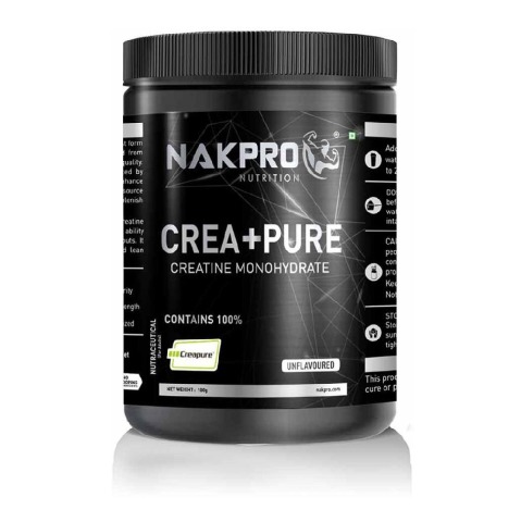 1 - Nakpro Crea+Pure Creatine Monohydrate,  Unflavoured  0.22 lb 