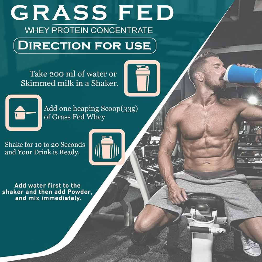 5 - Nakpro Grass Fed Whey Protein Concentrate,  2.2 lb  Banana (Pack of 2) 