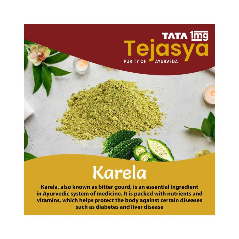 4 - Tata 1mg Tejasya Karela,  60 capsules 