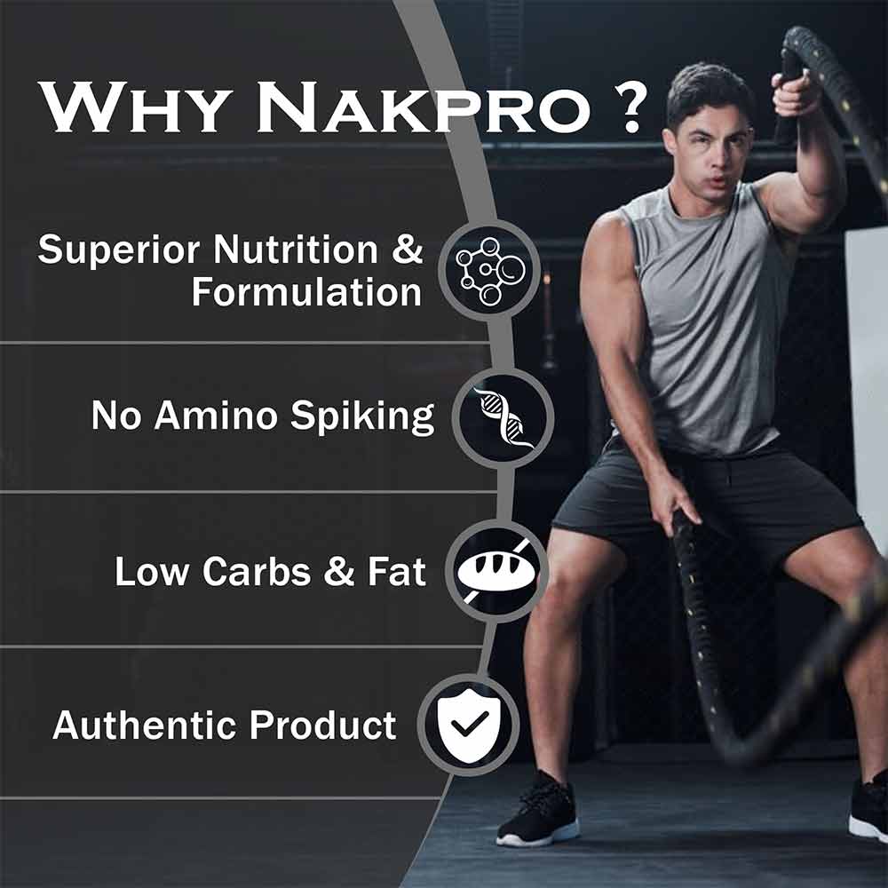 6 - Nakpro Whey Platinum Whey Protein Isolate,  1.1 lb  Strawberry 
