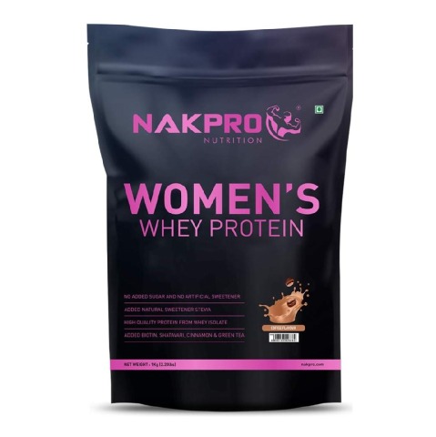 1 - Nakpro Women's Whey Protein,  2.2 lb  Coffee 