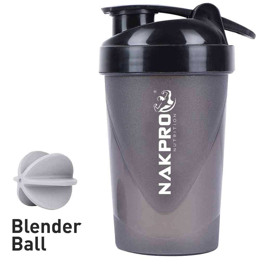 5 - Nakpro Perform Whey Protein Concentrate 2.2 lb & Shaker Bottle 500ml Combo,  2 Piece(s)/Pack  Unflavoured 