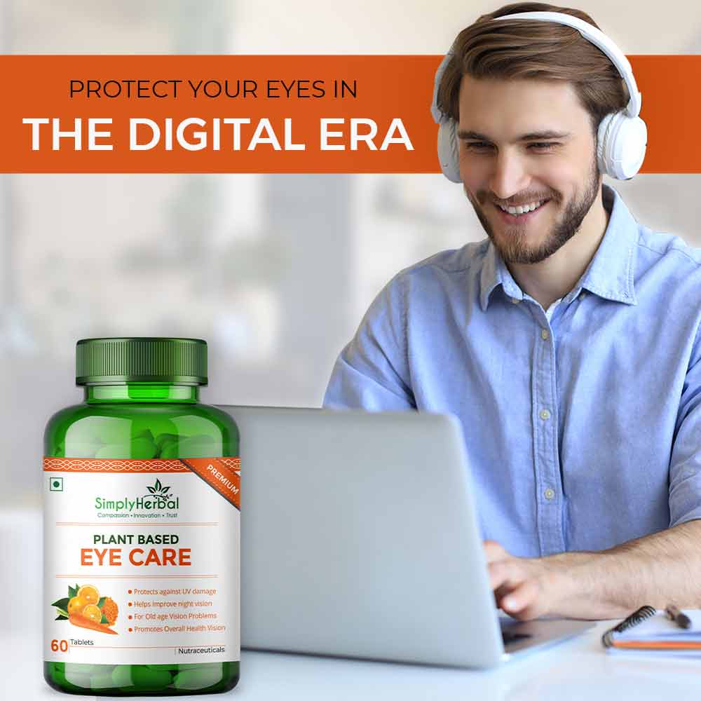 6 - Simply Herbal Plant Based Eye Care (Pack of 2),  60 tablet(s) 