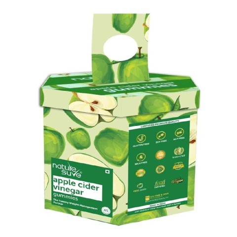 1 - Nature Sure Apple Cider Vinegar,  45 gummies  Unflavoured 