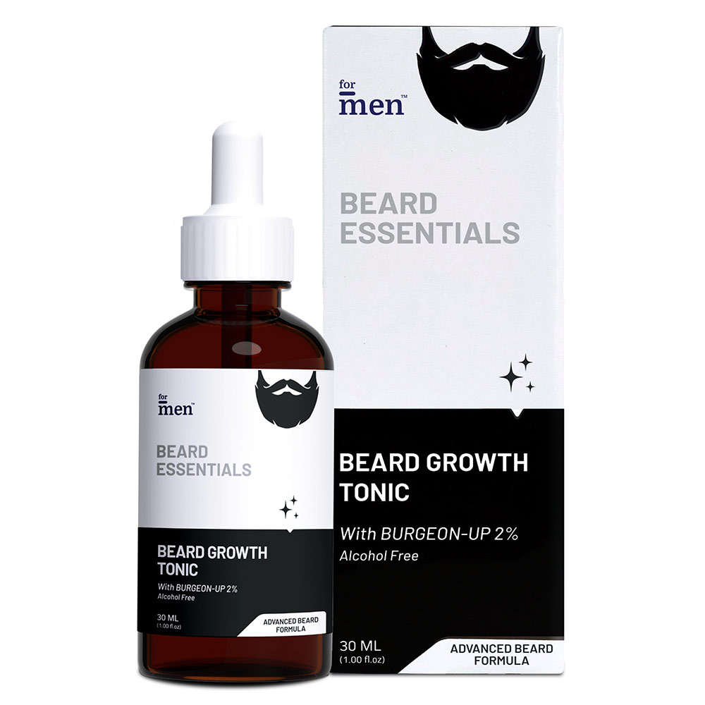 1 - ForMen Beard Growth Tonic,  30 ml  for All Skin Types 