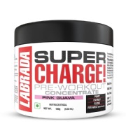 Labrada Super Charge Pre Workouts- 0.33 lb Pink Guava