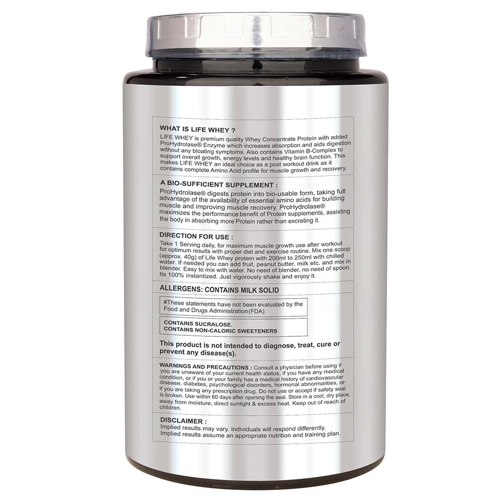 3 - Divine Nutrition Life Whey,  2.2 lb  American Ice-Cream 