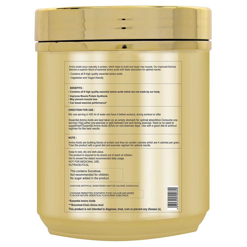 3 - Divine Nutrition EAA,  Orange  0.55 lb  25 Servings 