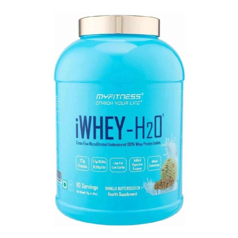 3 - MYFITNESS By Paradise iWHEY- H2O Powder,  4.4 lb  Vanilla Butterscotch 