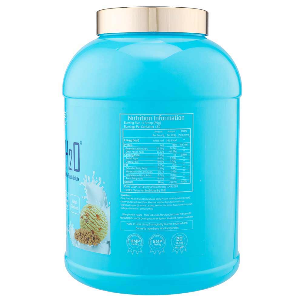 4 - MYFITNESS By Paradise iWHEY- H2O Powder,  4.4 lb  Vanilla Butterscotch 