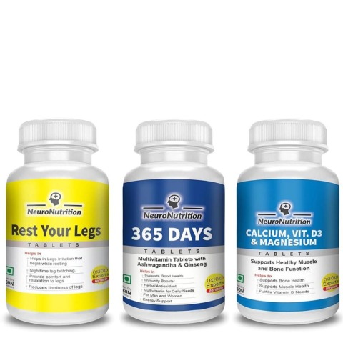1 - NeuroNutrition Oxford Expert Post Work Out Combo, 3 Piece(s)/Pack Unflavoured