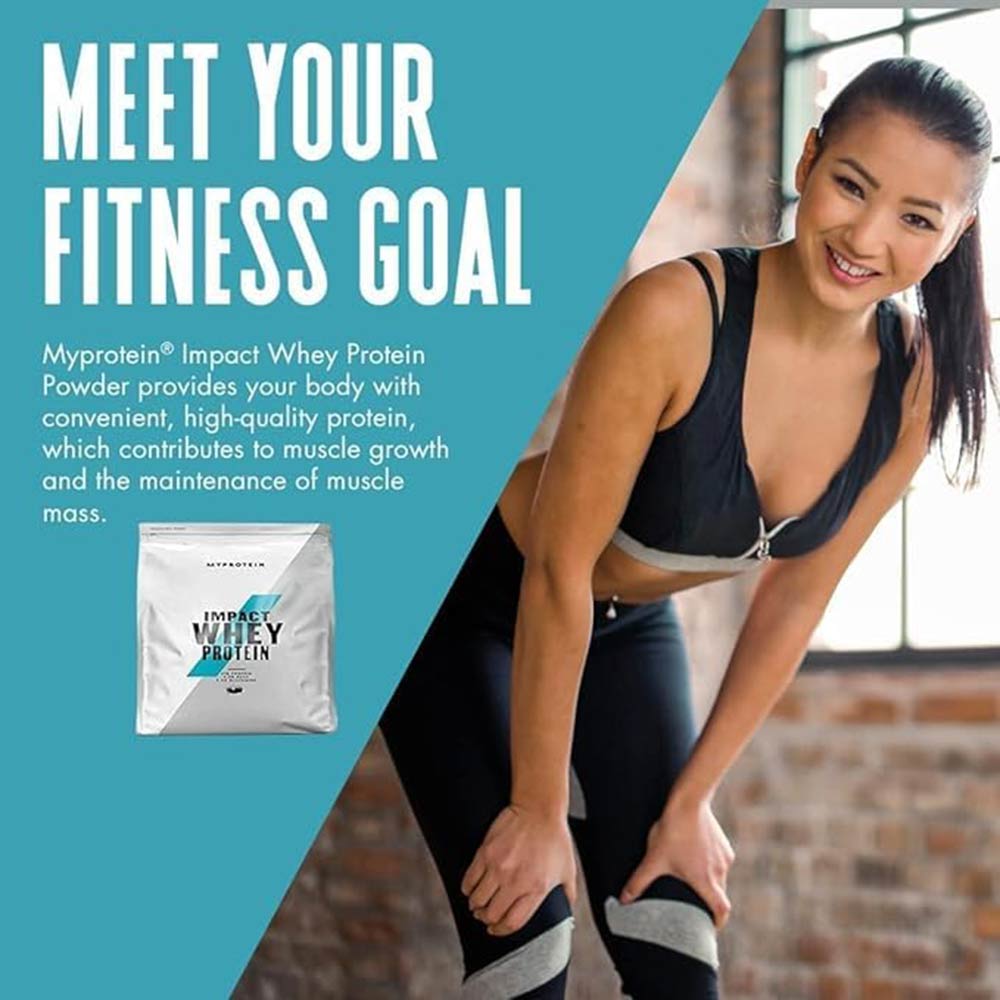 4 - Myprotein Impact Whey Protein,  2.2 lb  Pista Ice Cream 