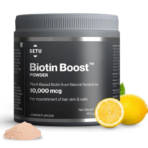 1 - Setu Biotin Boost, 150 g Lemon