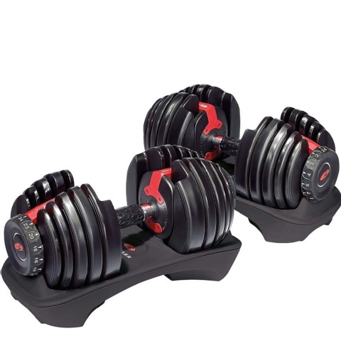 Bowflex 552I Adjustable Dumbbells,  Black  24 kg 