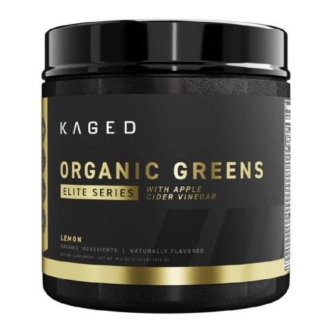 1 - Kaged Muscle Elite Series Organic Greens with Apple Cider Vinegar, 516 g