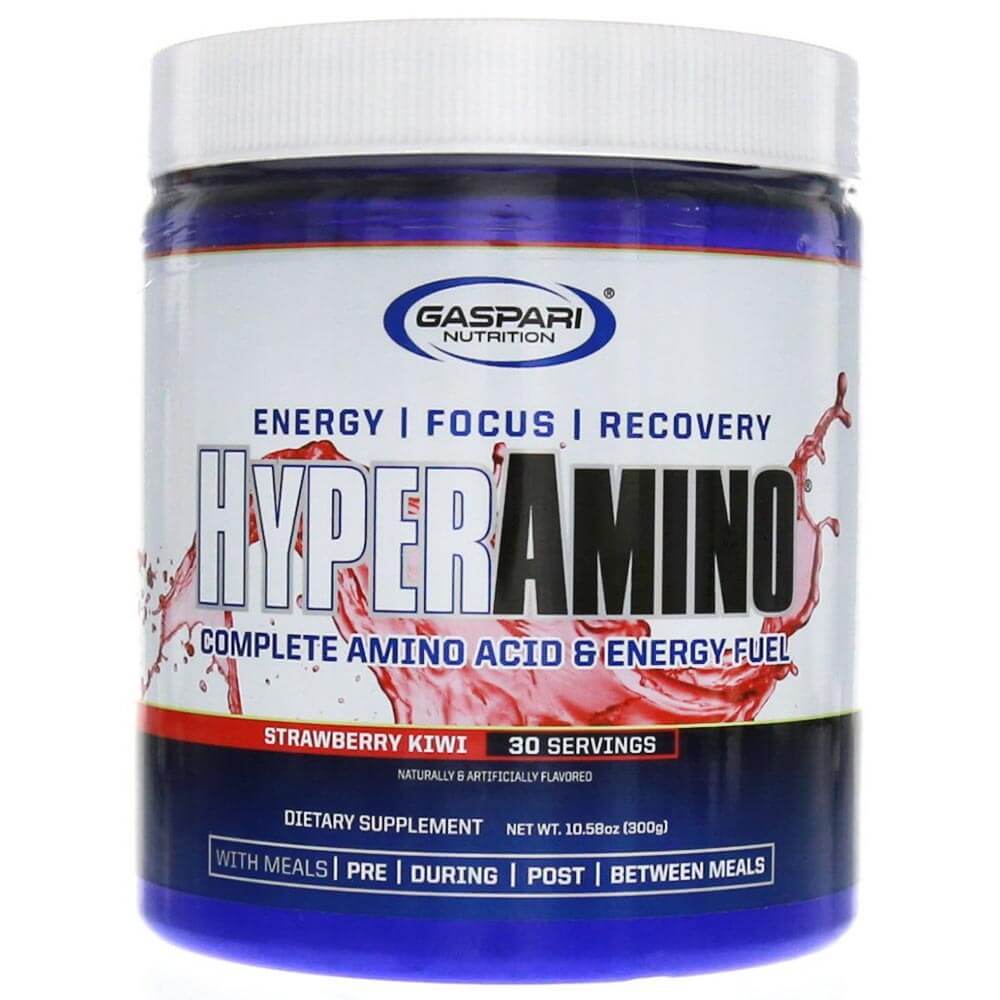 Gaspari Nutrition Hyper Amino,  0.66 lb  30 Servings  Strawberry Kiwi 