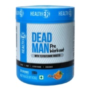 HealthER Dead Man Pre Workout with Testosterone Booster- 0.39 lb Blueberry